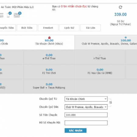 Chuyển quỹ W88 như thế nào? Hướng dẫn chi tiết cách thực hiện