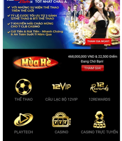 Hướng dẫn cách cài đặt 12bet Mobile chi tiết dễ hiểu