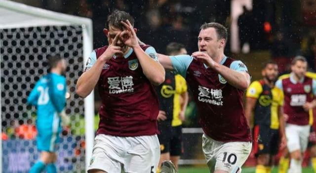 Burnley đã giành chiến thắng trước Watford ở trận lượt đi