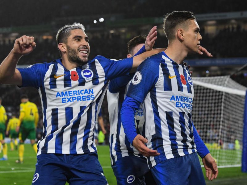 Brighton đang vất vả trong cuộc chiến trụ hạng