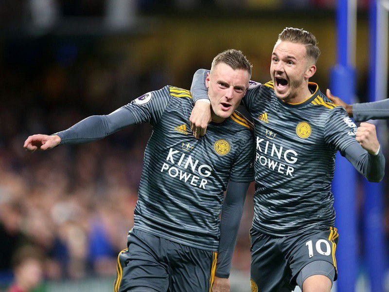 Cặp đôi lập công cho Leicester Vardy - Maddison